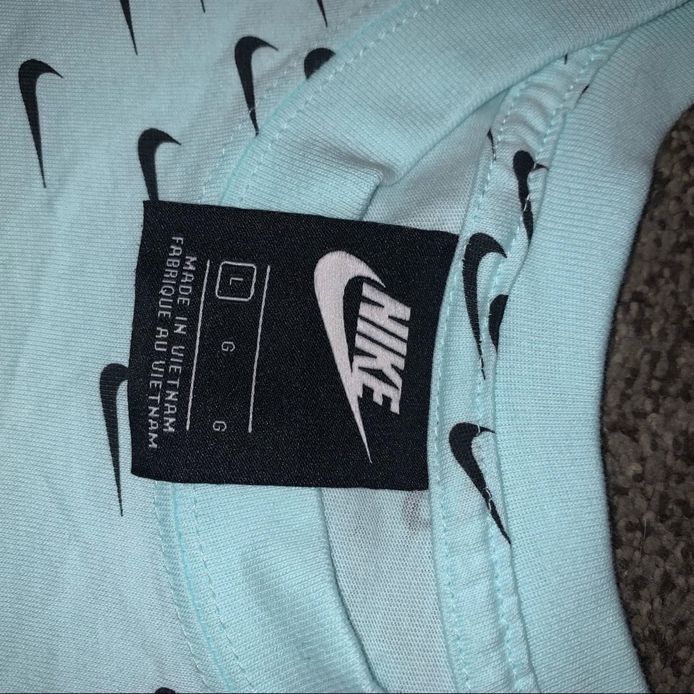 nike swoosh croptop